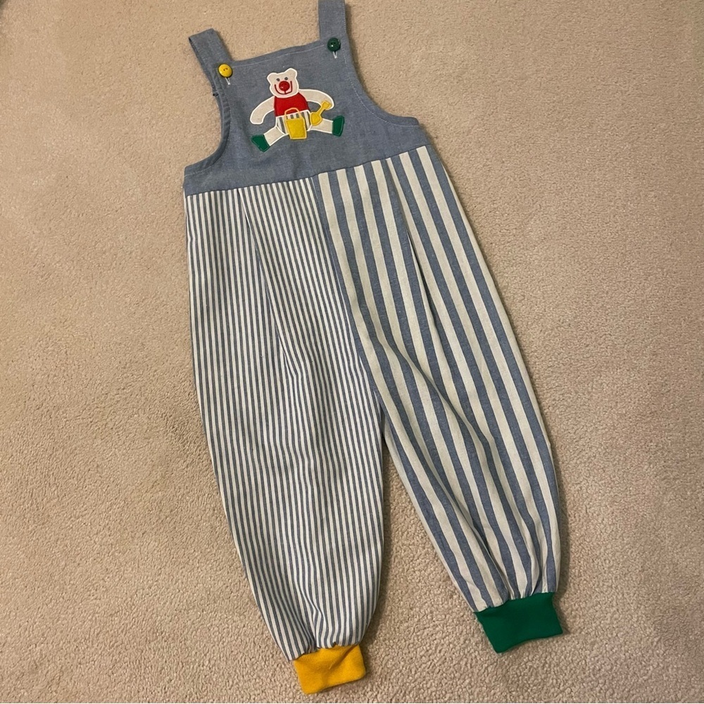 Vintage Ruth Scharf bibs- 2T NWOT(tiny defect)
